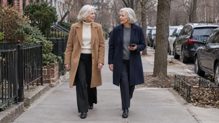 16 Warm, Elegant Winter Outfits for Women in Their 70s