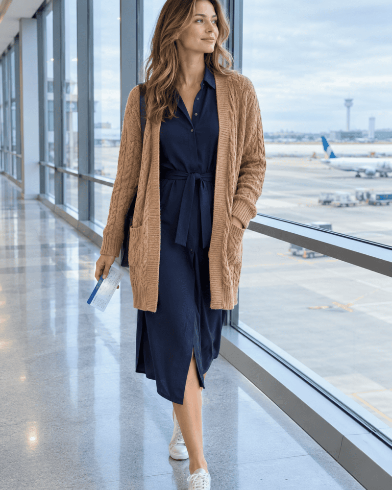 Navy + Camel