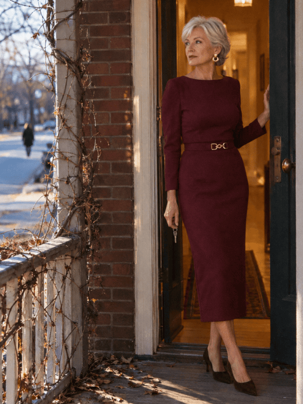 Burgundy and chocolate brown outfit ideas for fall