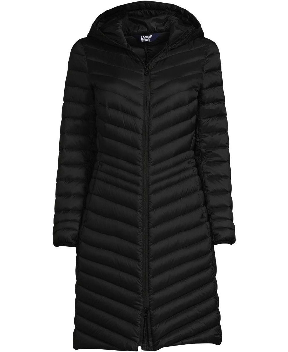 Women's Wanderweight Packable Down Coat (Black)