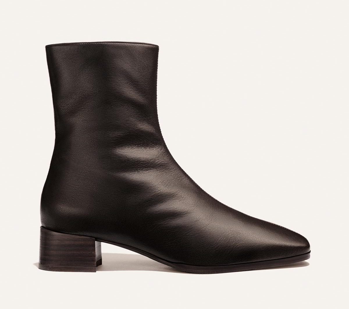 The Phoebe Boot (Dark Chocolate Calf)