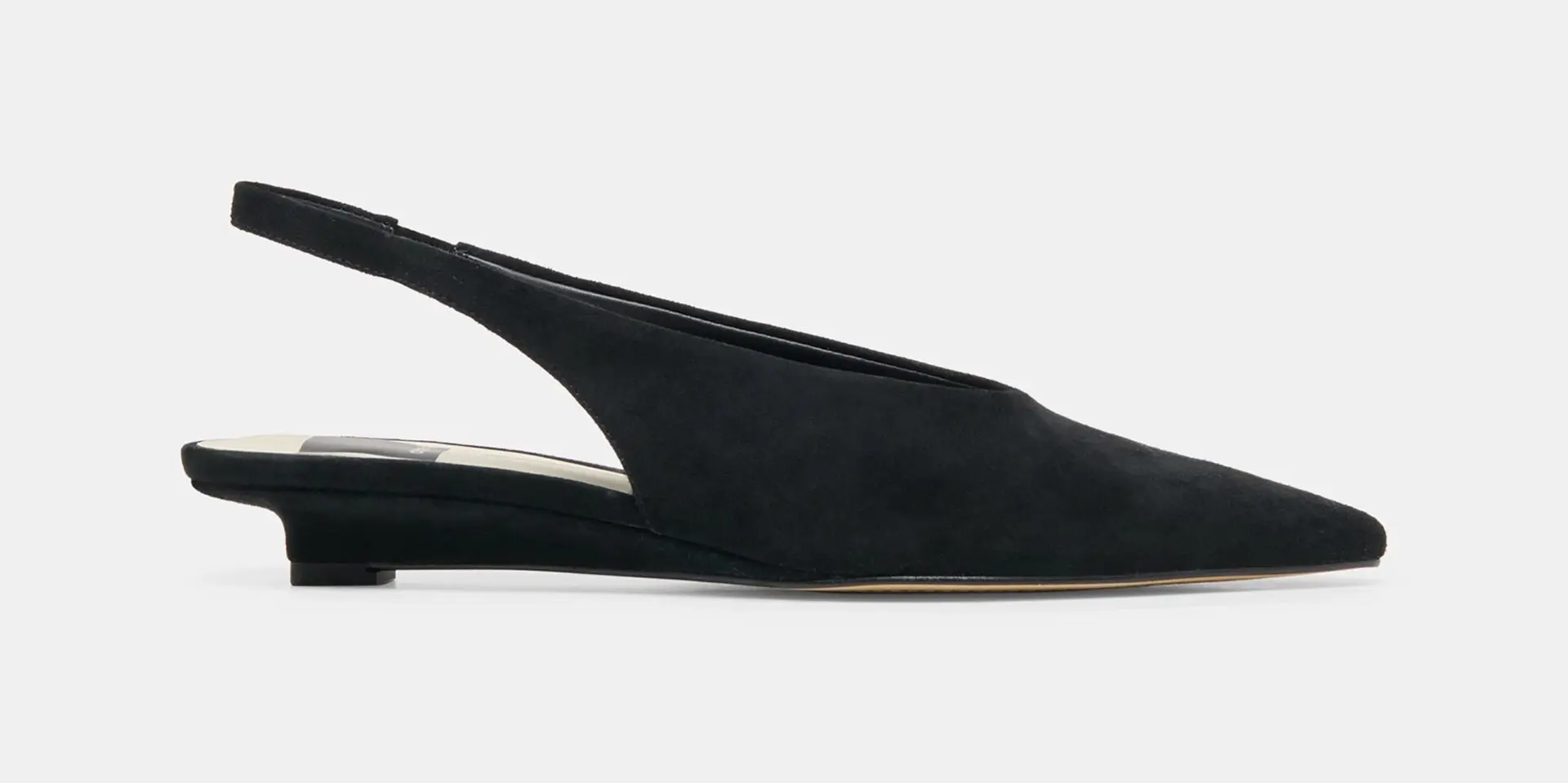 Leeroy Flats Onyx Suede
