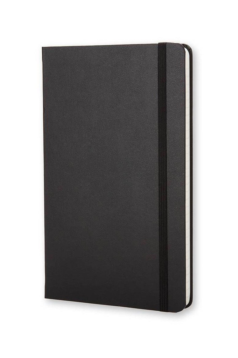 Moleskine Classic Pocket Hardcover Notebook, Ruled (Black)