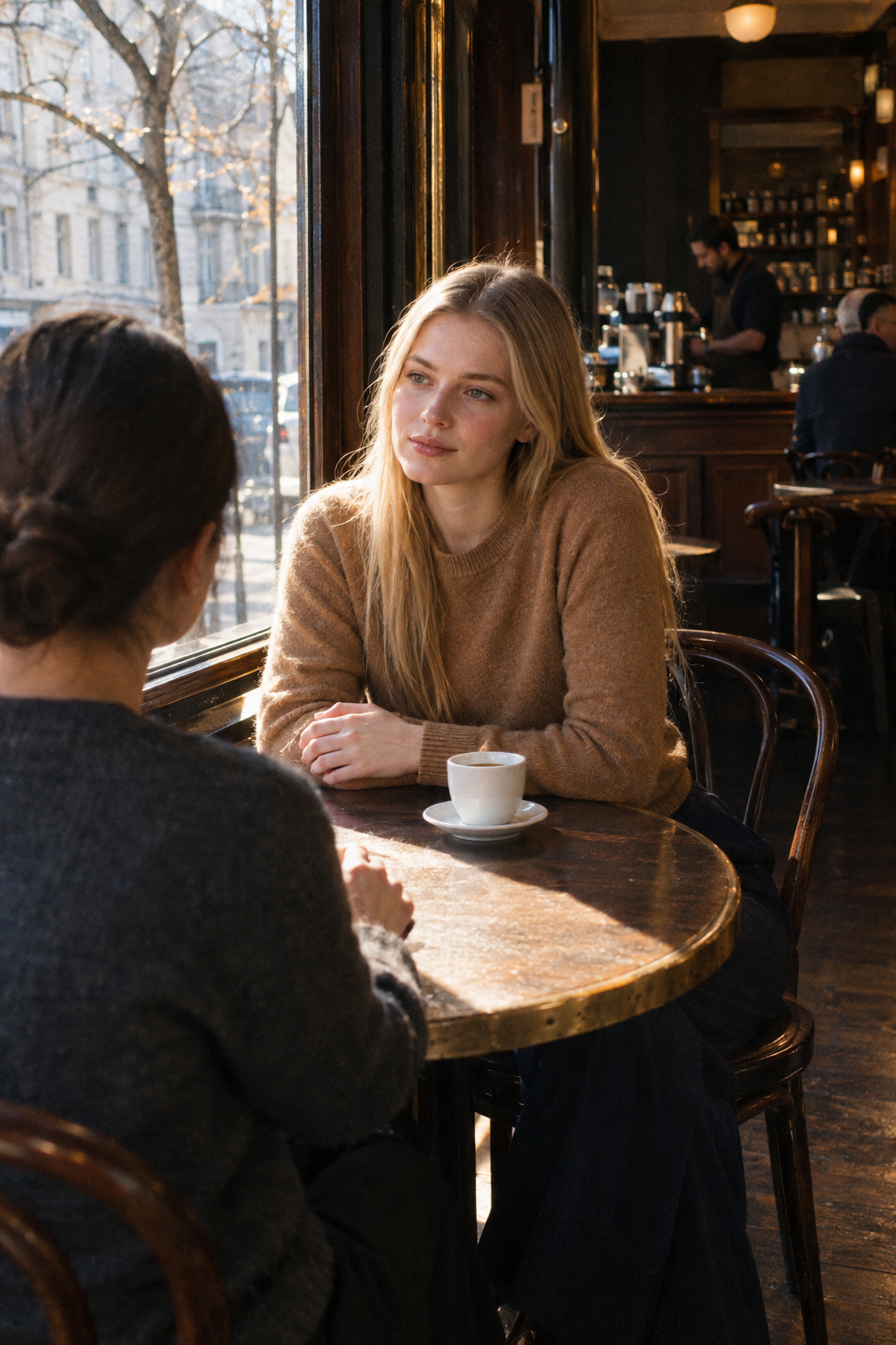 old money habit: listening well in an unhurried conversation