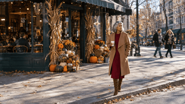 18 Thanksgiving Outfits for Women Over 60 That Feel Elegant, Not Stuffy