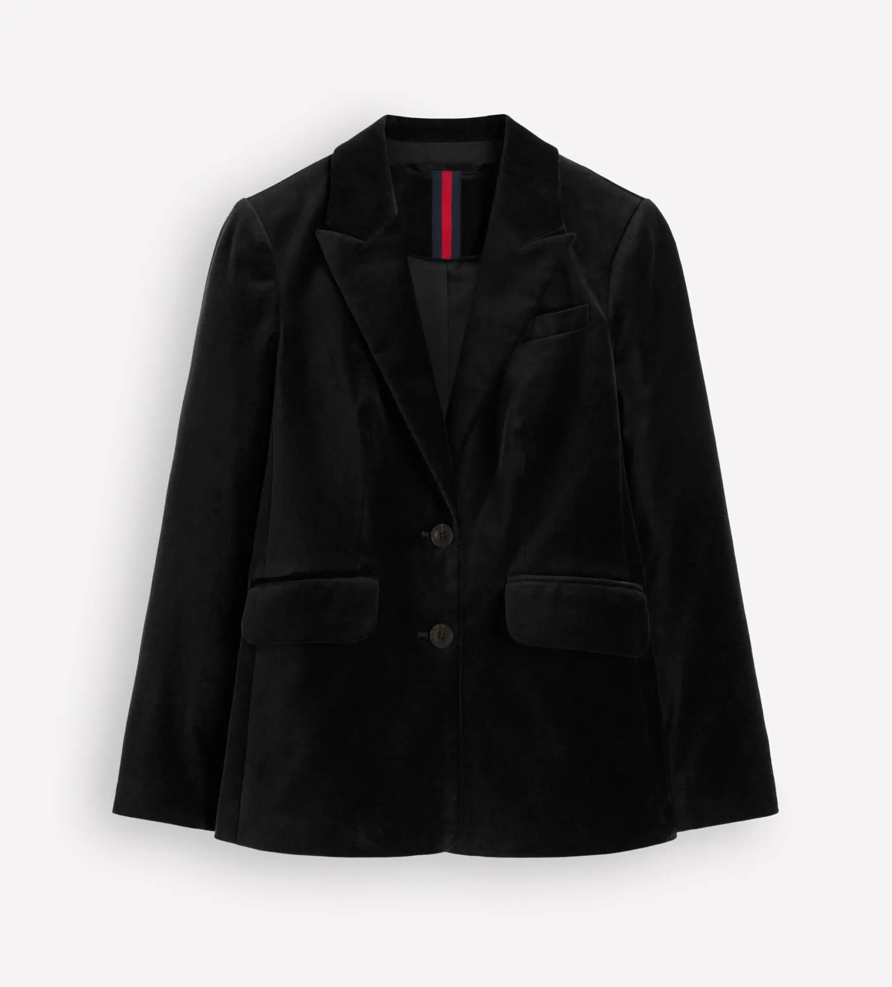 Stamford Velvet Blazer - Black