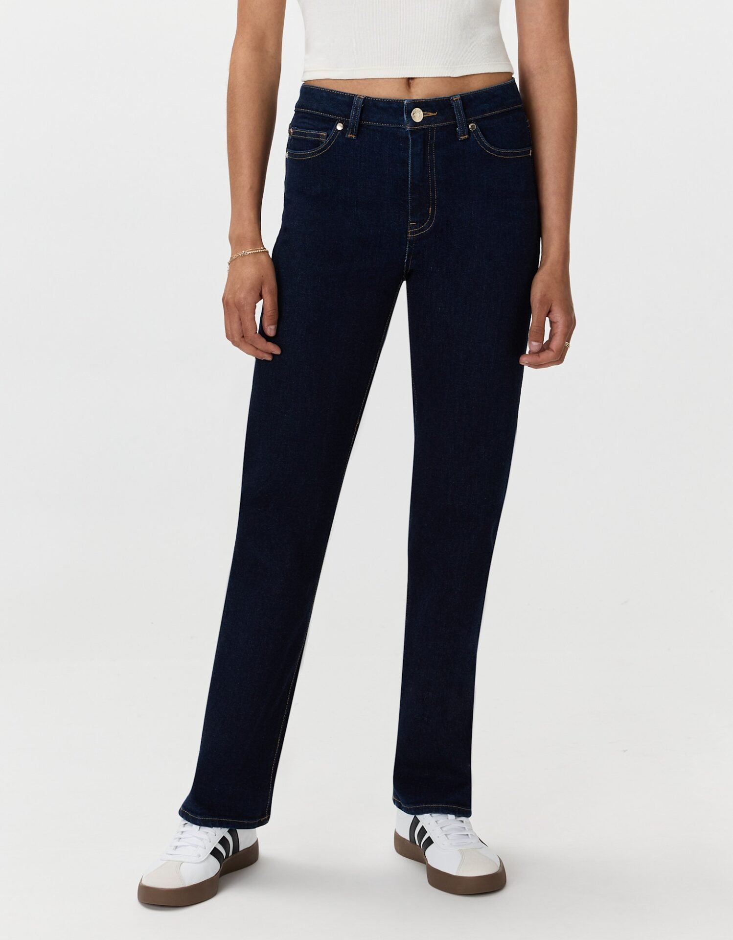 Bella Stretch Straight Jeans, 30