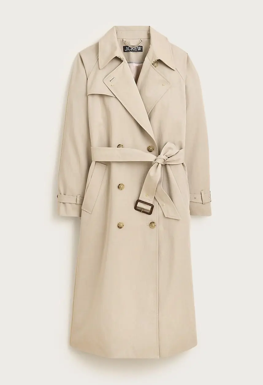 Petite New Icon Trench Coat (Washed Hazelwood)