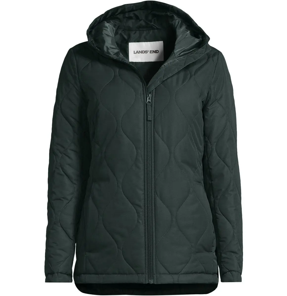 Women's Petite FeatherFree Quilted Insulated Jacket (Evening Forest)
