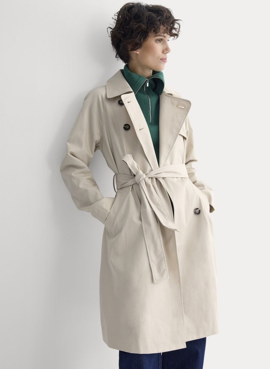 The Modern Trench Coat (Peyote)