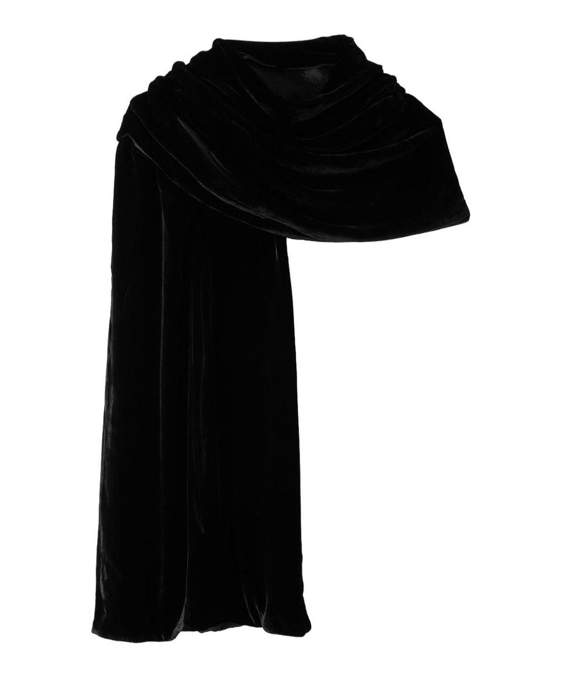 Velvet Scarf (Black)