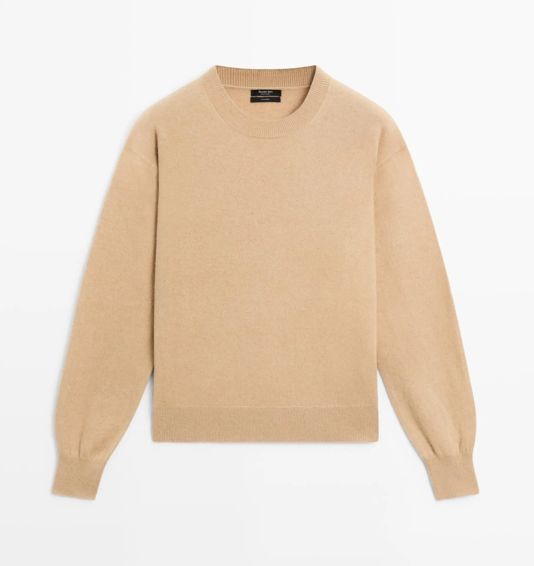 100% cashmere long sleeve sweater