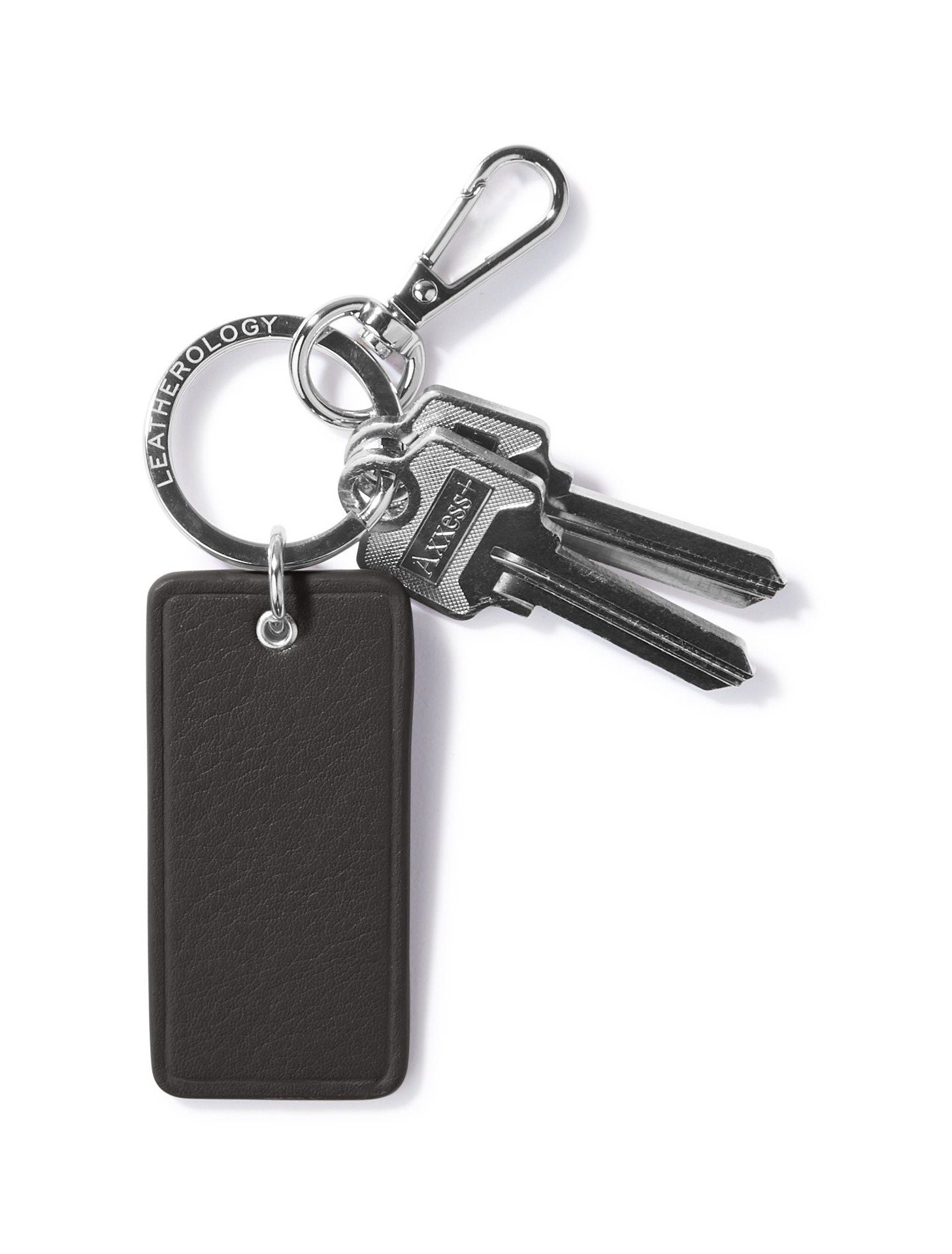 Rectangle Keychain (Black Onyx)