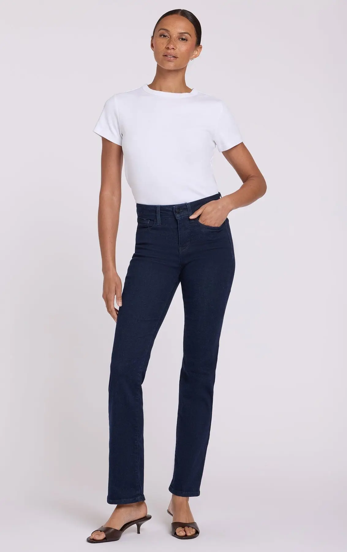 Marilyn Straight Jeans (Rinse)