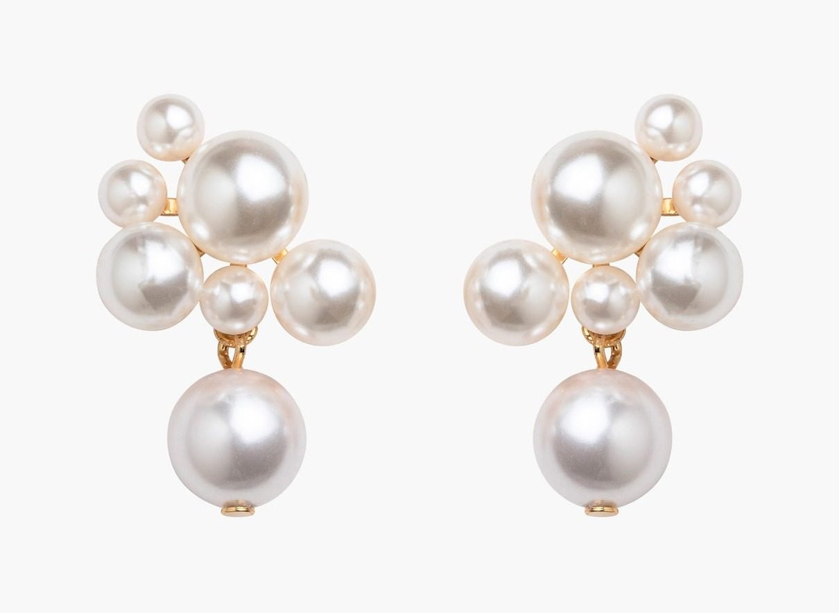Perlita Earrings (Pearl)