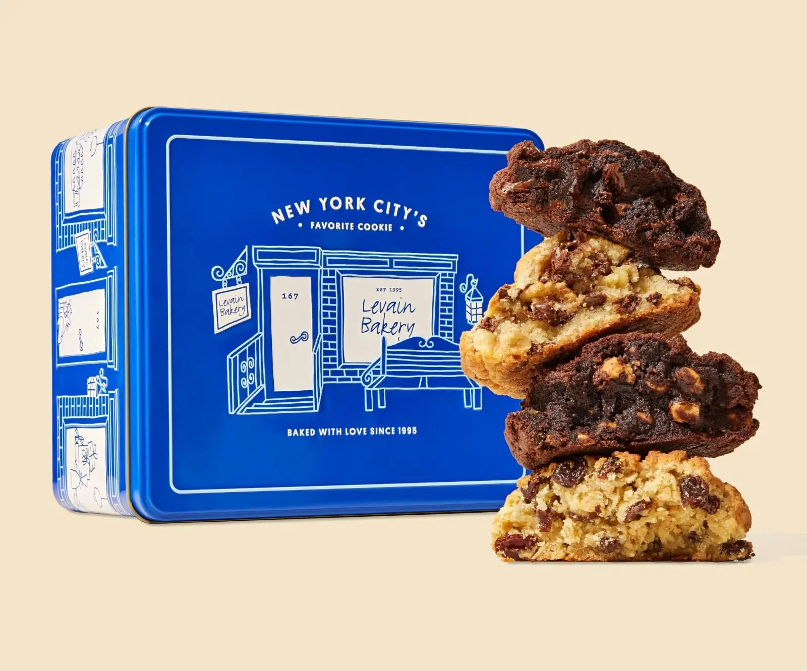 Levain Cookie Tin Gift Set