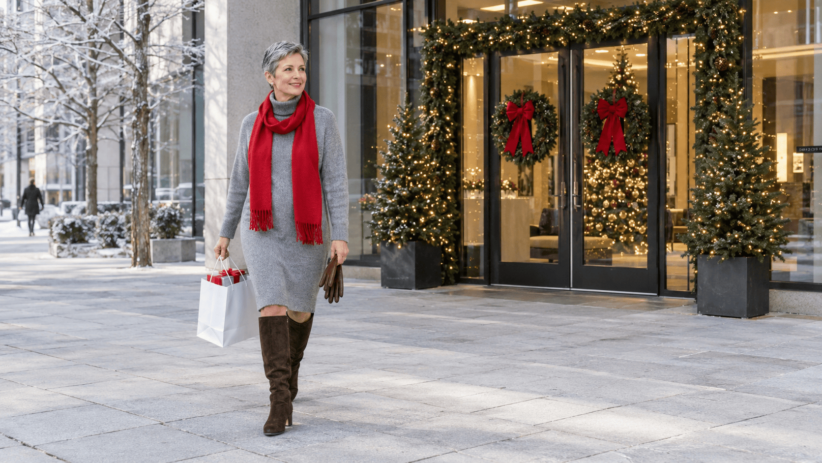 17 Christmas Day Outfits for Women Over 60 That Feel Cozy and Elegant