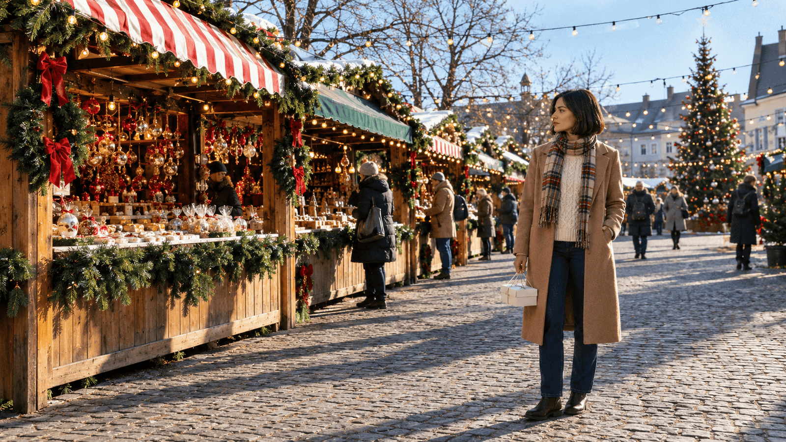 17 Christmas Market Outfit Ideas Warm Enough for Hours Outside