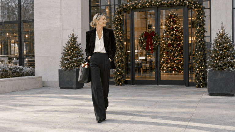 18 Classy Christmas Dinner Outfits for Women Over 50