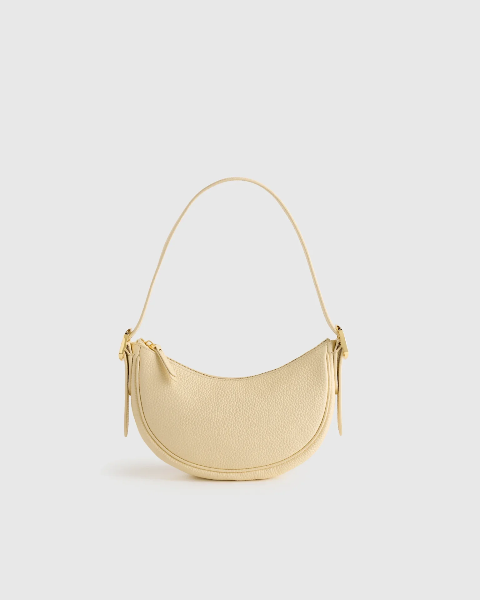 Estelle Mini Shoulder Bag (Pale Custard Yellow)