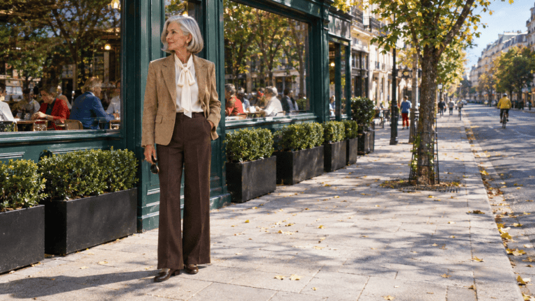12 Ladies-Who-Lunch Outfits for Elegant Women in Their 70s