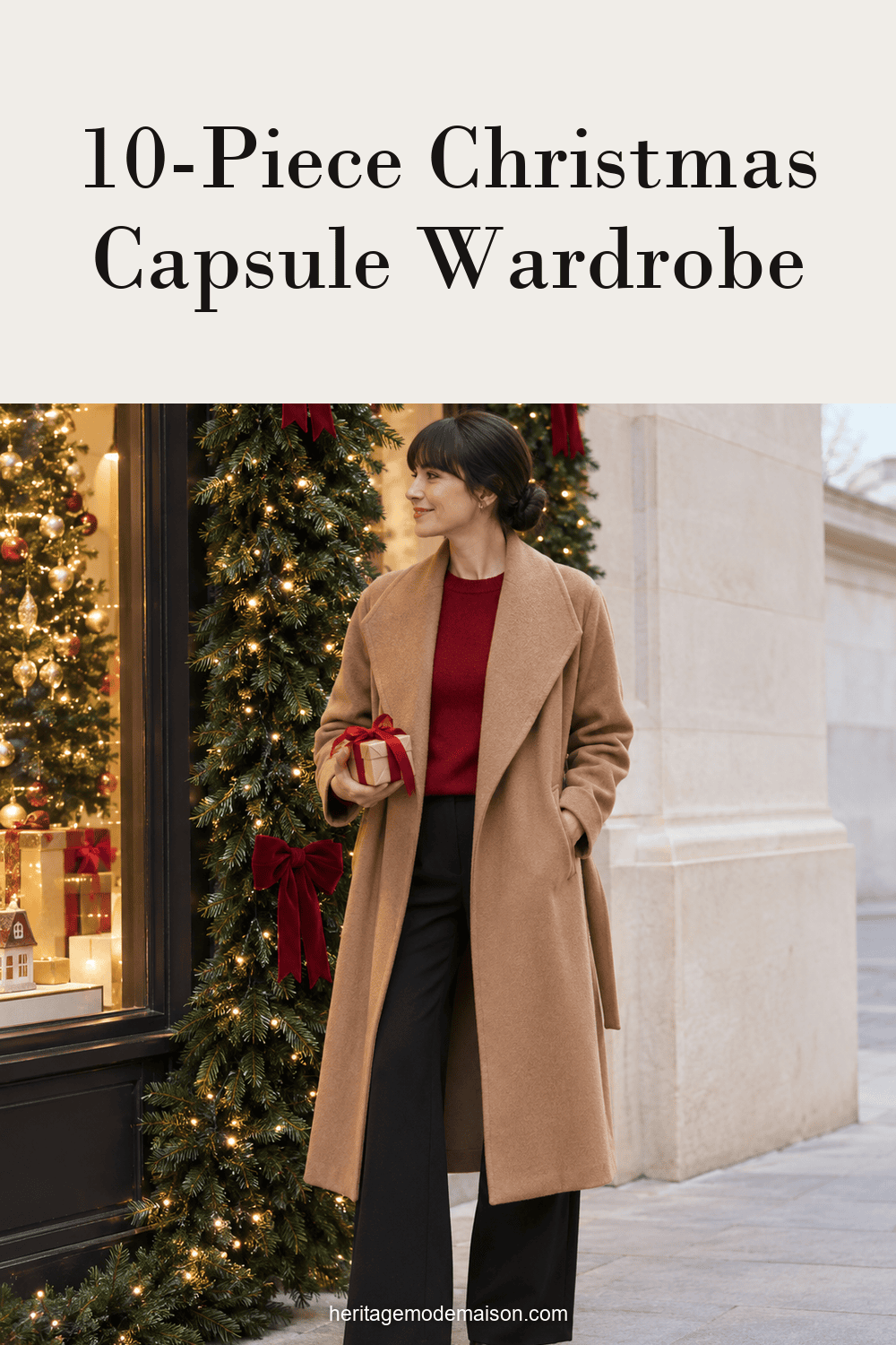 10-Piece Christmas Capsule Wardrobe