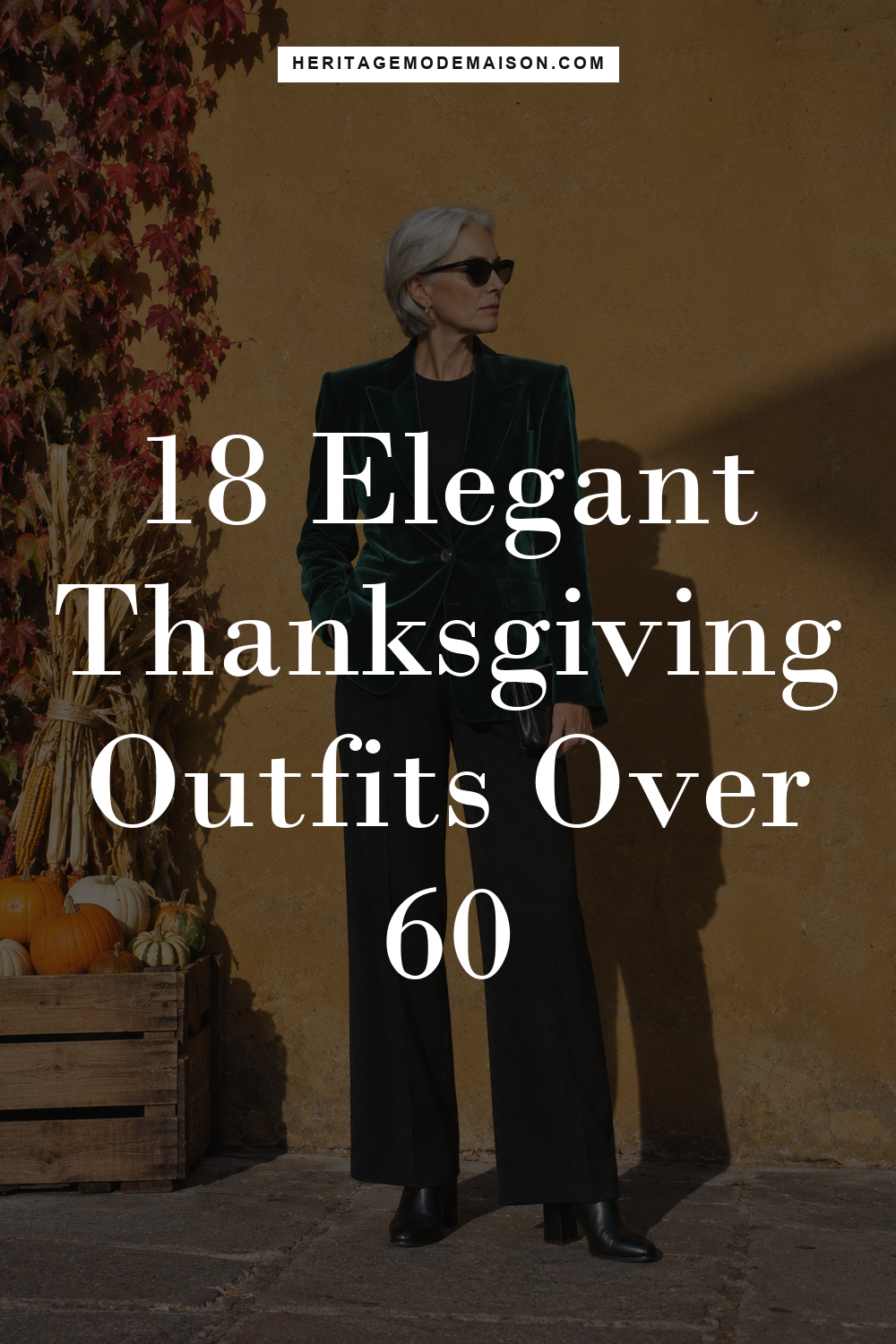 18 Elegant Thanksgiving Outfits Over 60