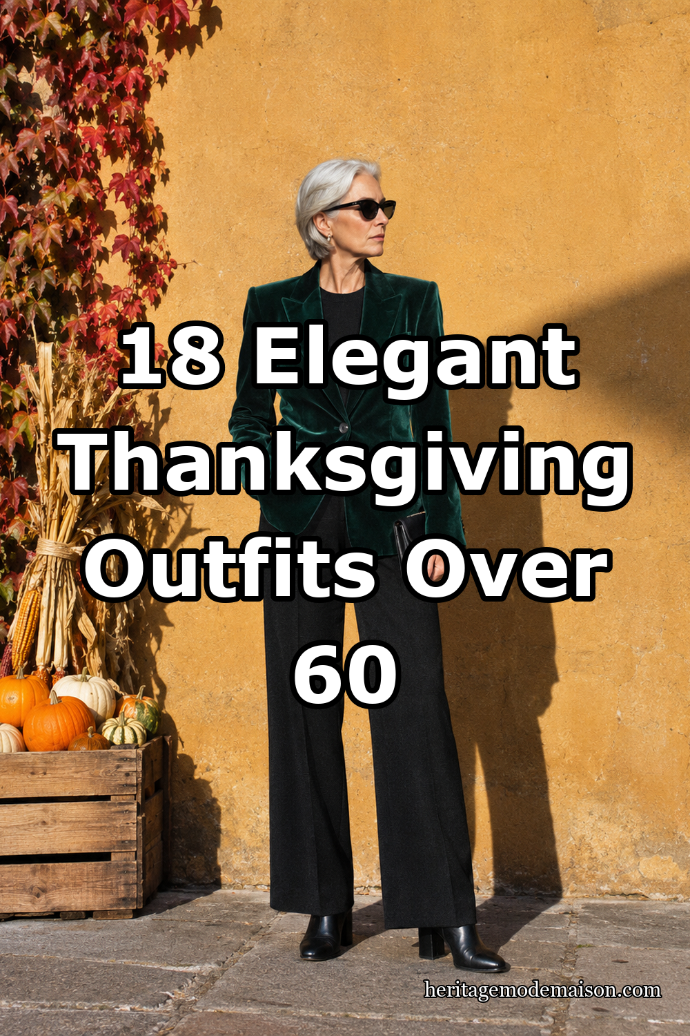 18 Elegant Thanksgiving Outfits Over 60