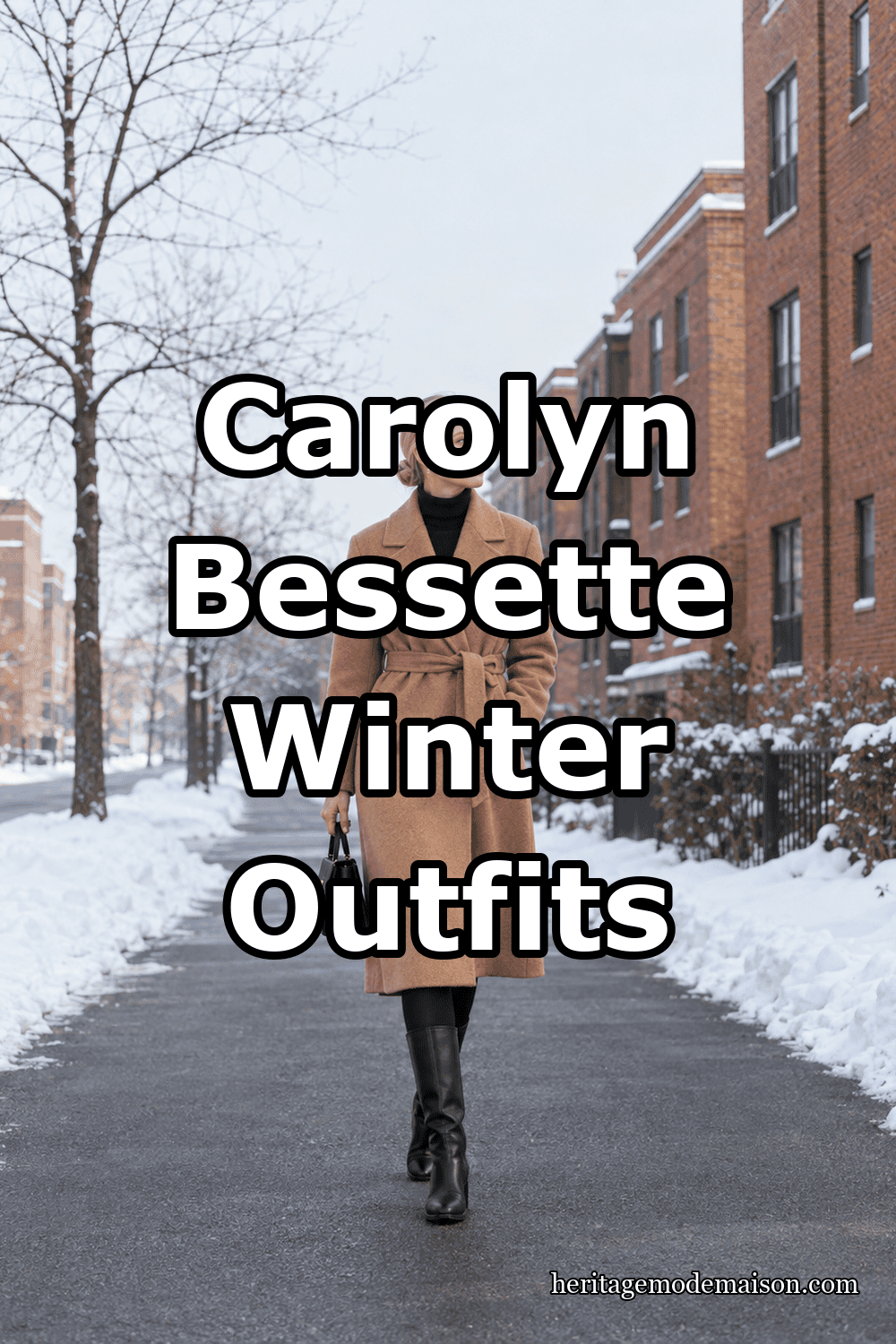 Carolyn Bessette Winter Outfits