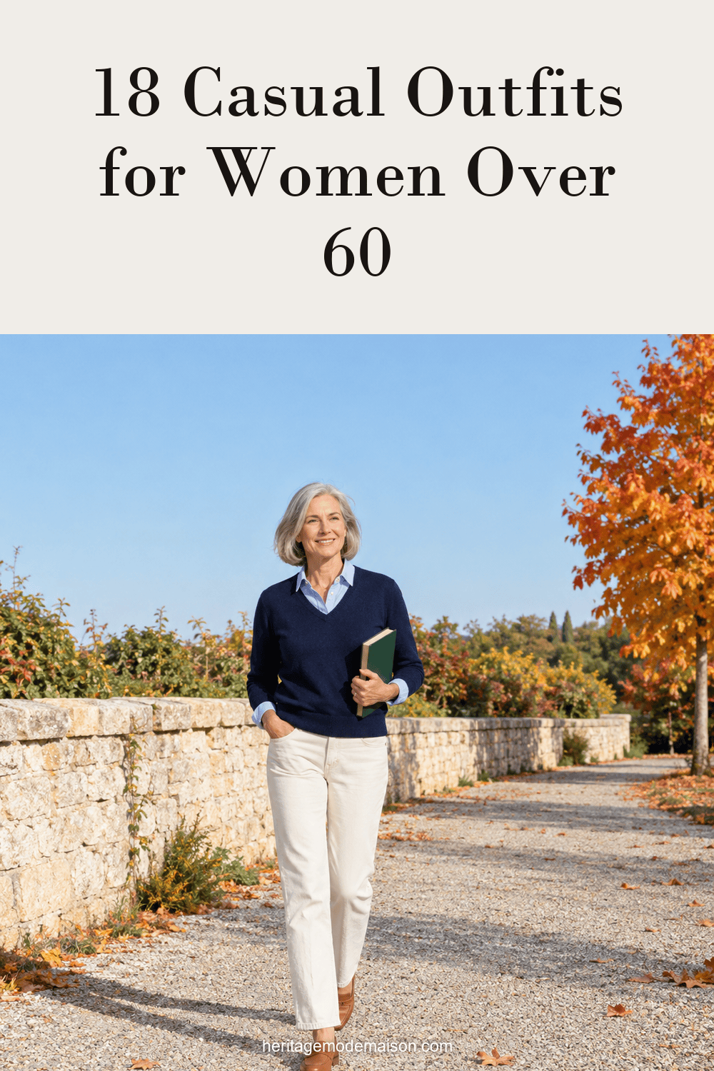 18 Casual Outfits for Women Over 60