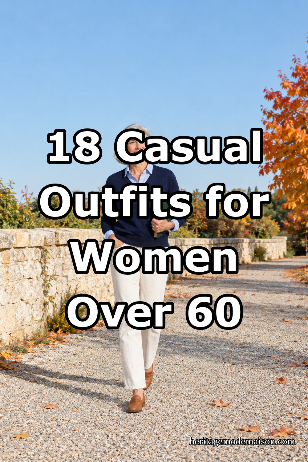 18 Casual Outfits for Women Over 60