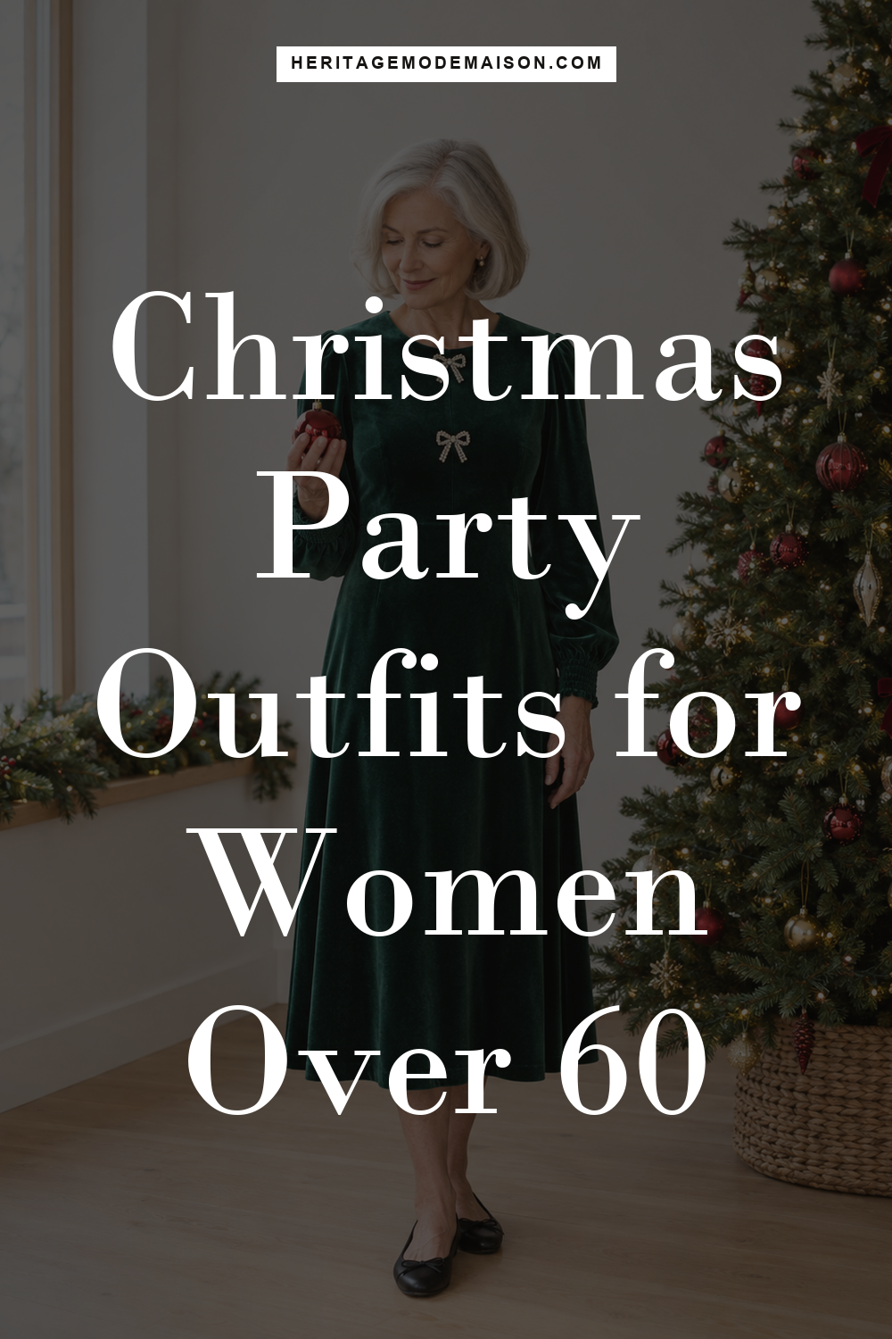 Christmas Party Outfits for Women Over 60