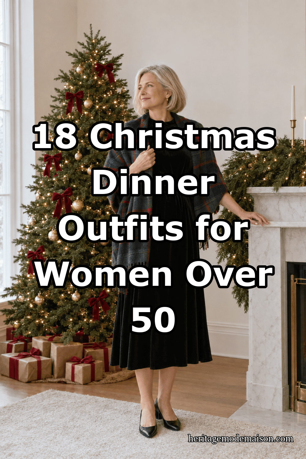 18 Christmas Dinner Outfits for Women Over 50