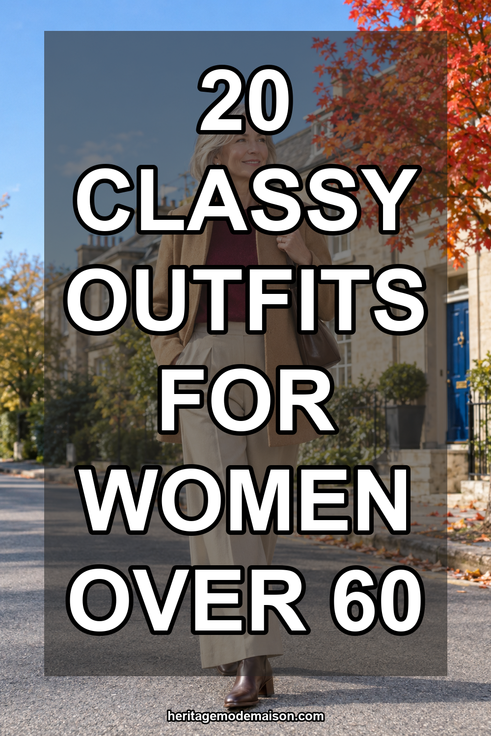 20 Classy Outfits for Women Over 60
