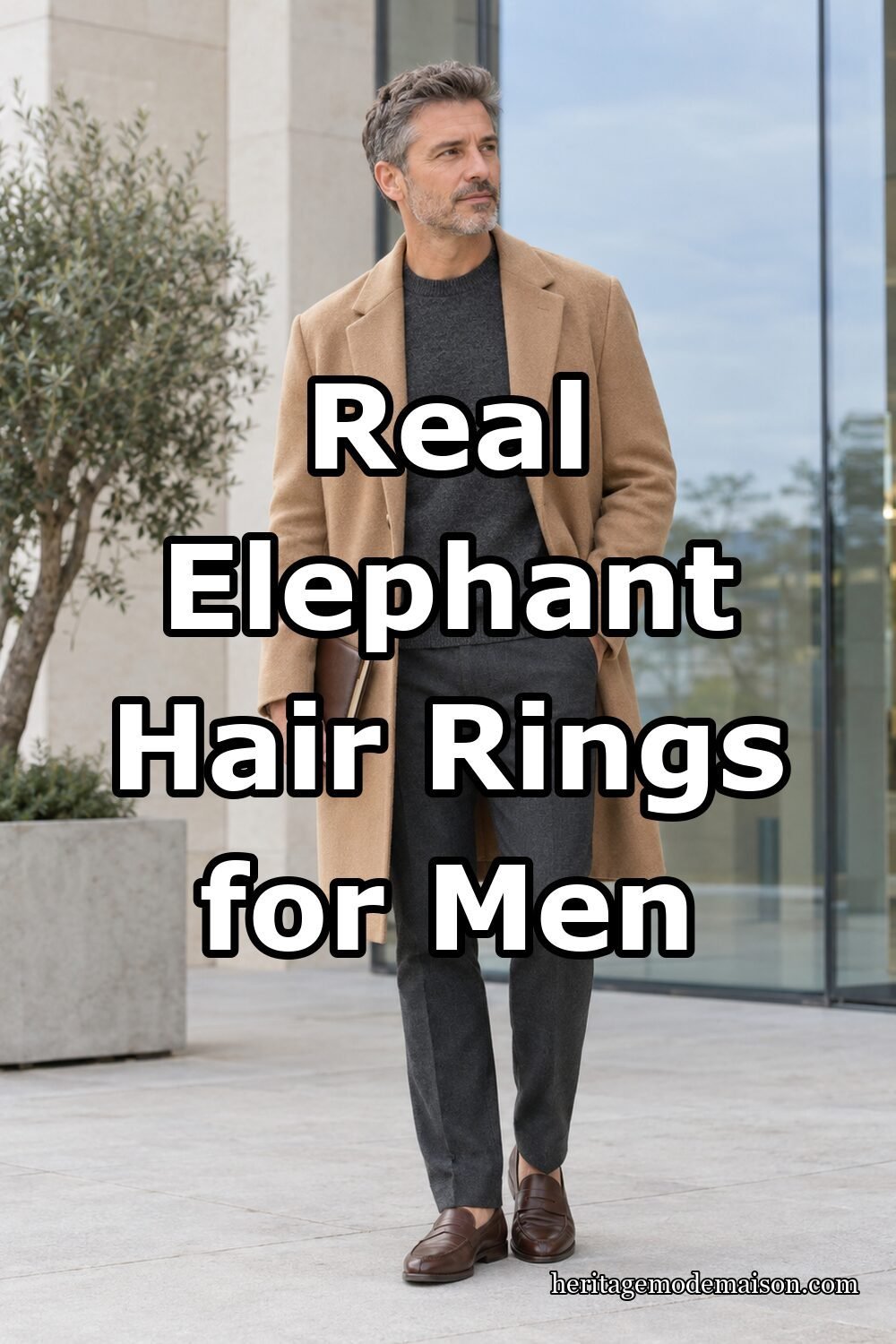 Real Elephant Hair Rings for Men