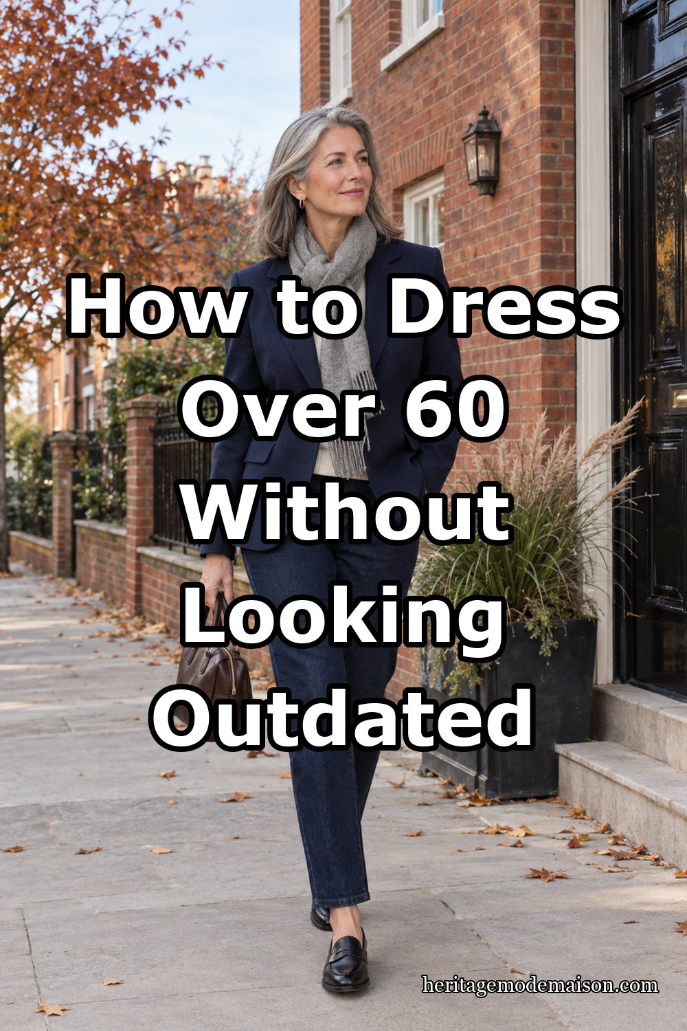 How to Dress Over 60 Without Looking Outdated