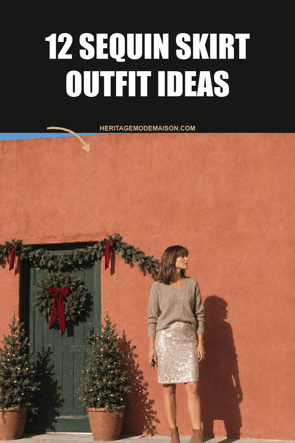 12 Sequin Skirt Outfit Ideas