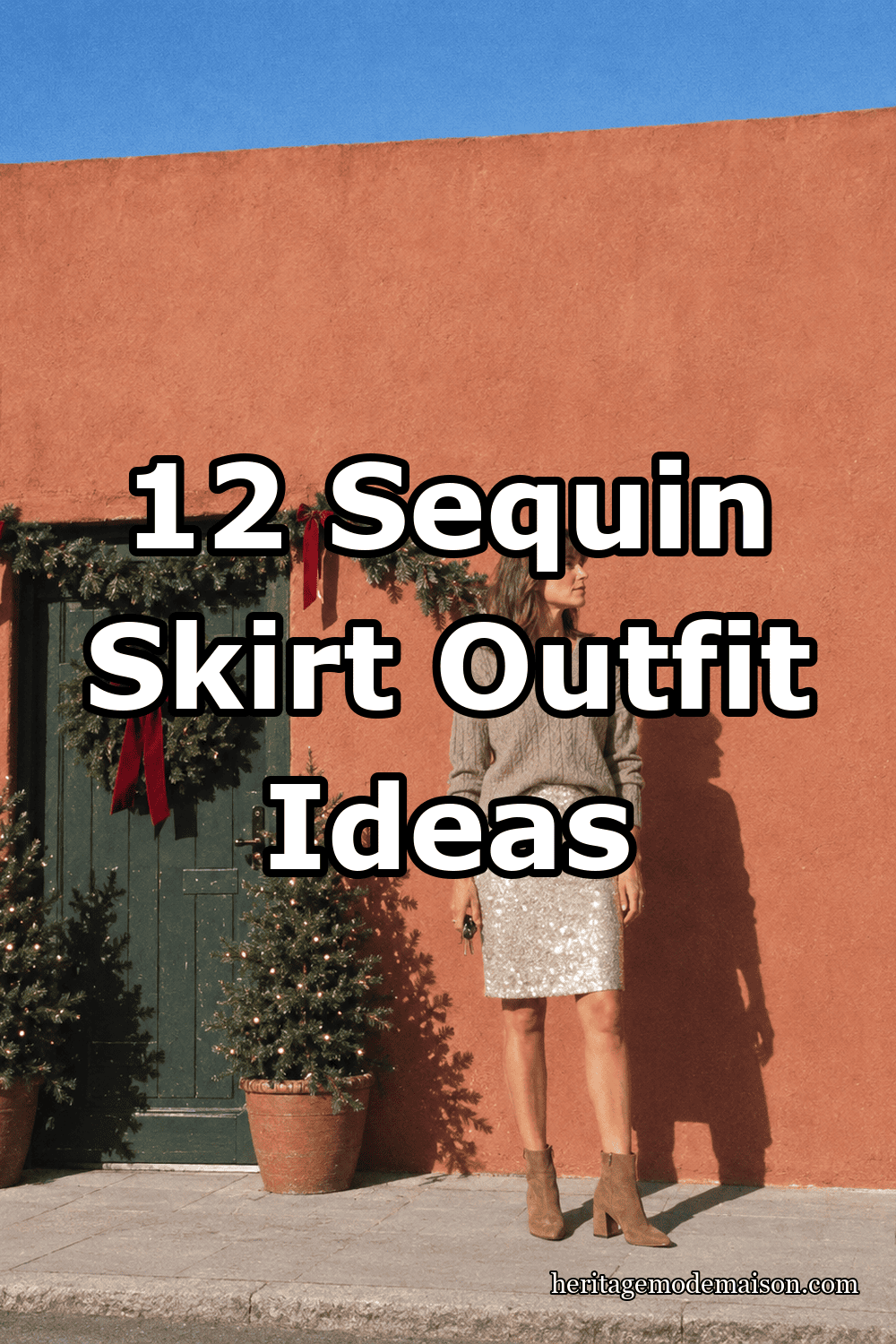 12 Sequin Skirt Outfit Ideas