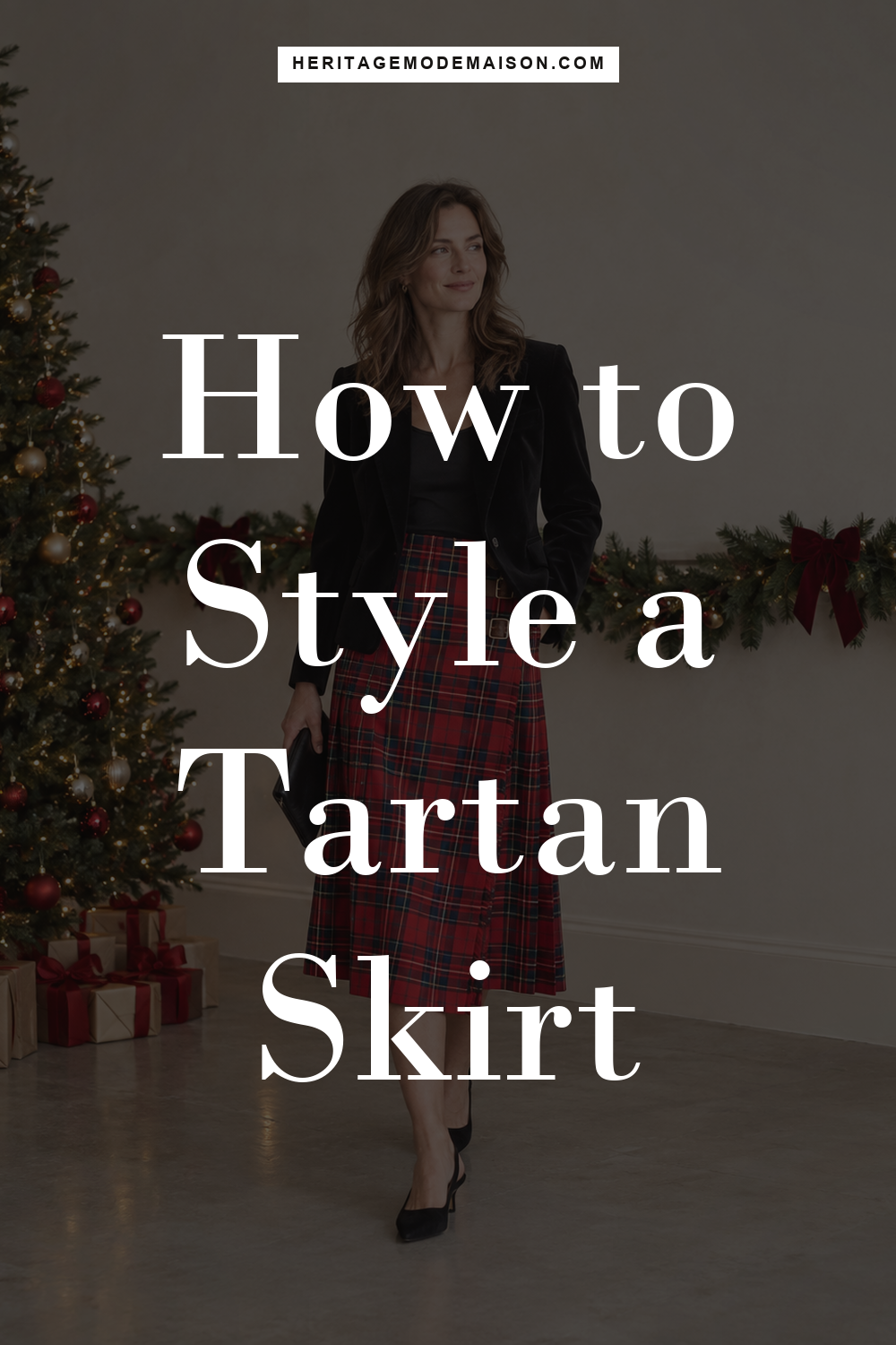 How to Style a Tartan Skirt