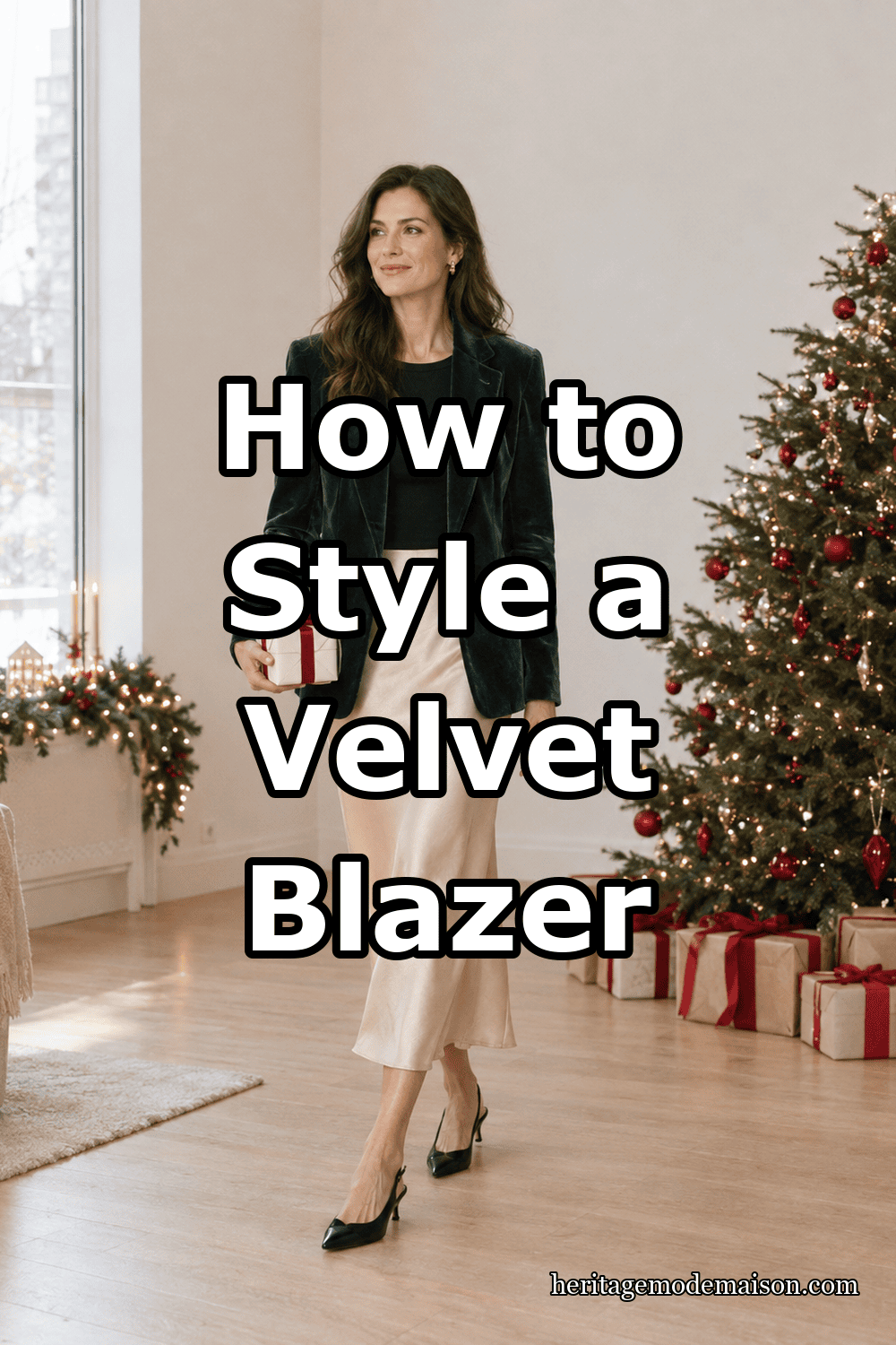 How to Style a Velvet Blazer