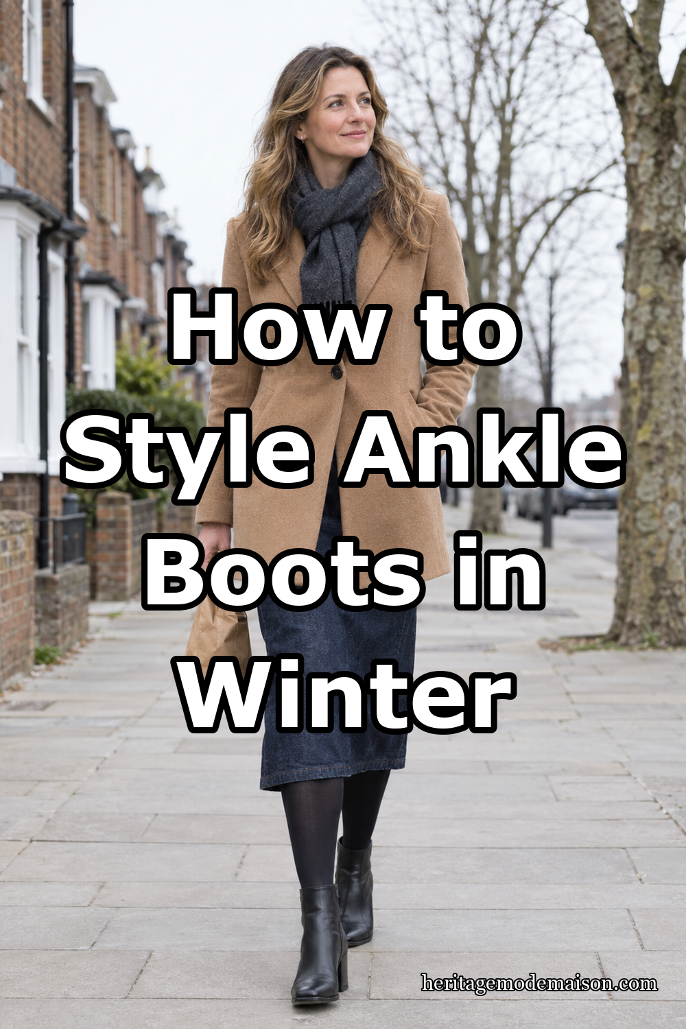 How to Style Ankle Boots in Winter