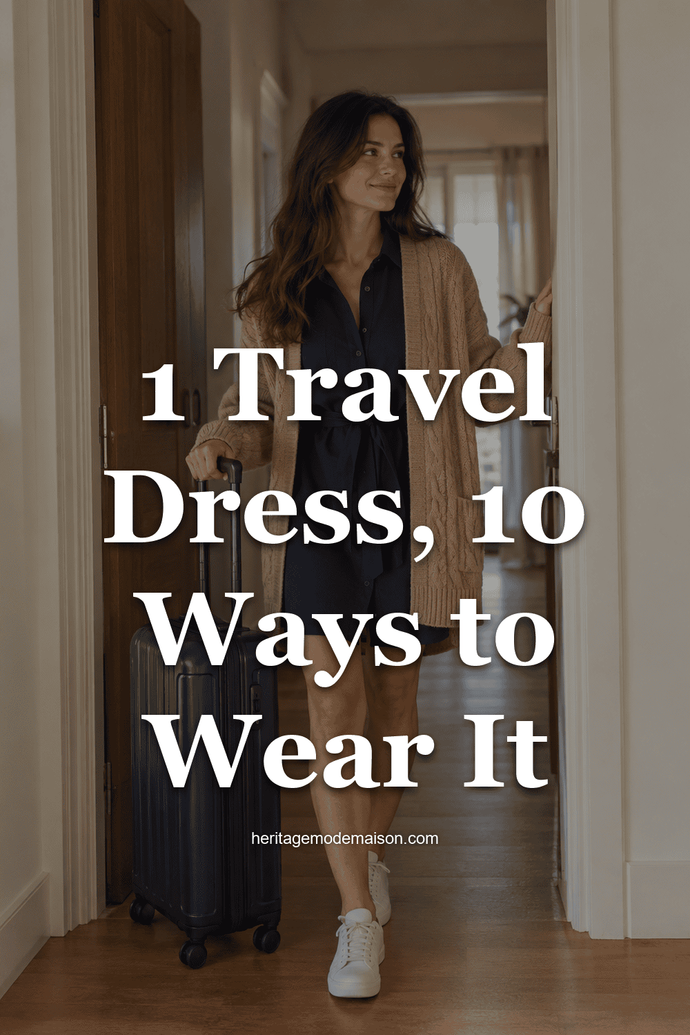 1 Travel Dress, 10 Ways to Wear It