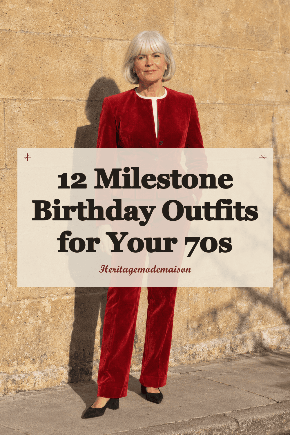 12 Milestone Birthday Outfits for Your 70s