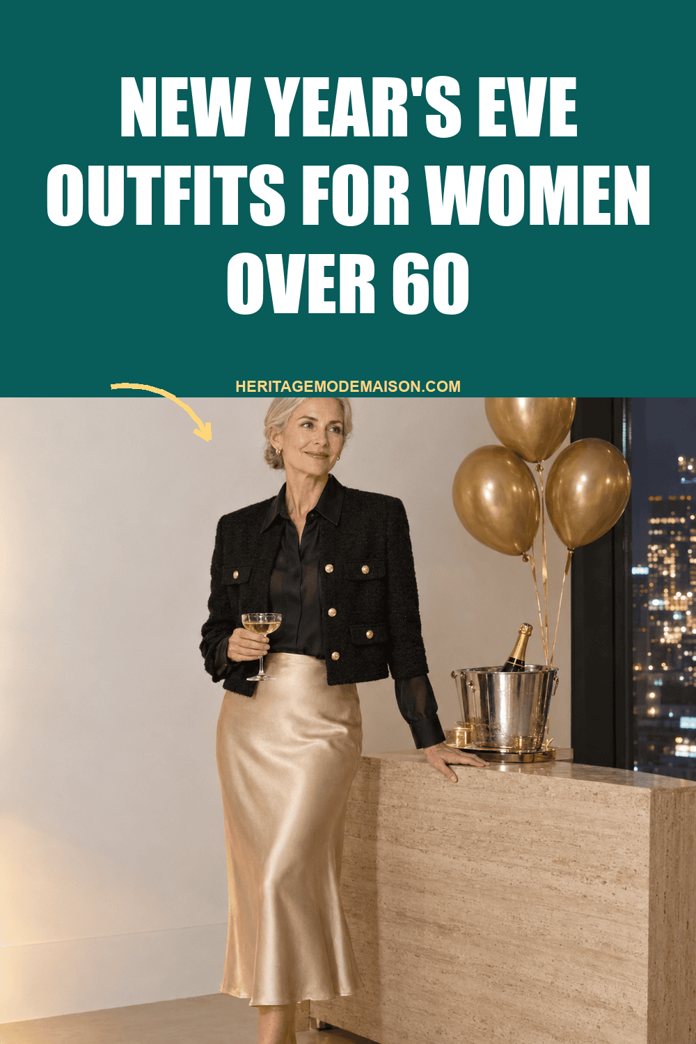 New Year's Eve Outfits for Women Over 60