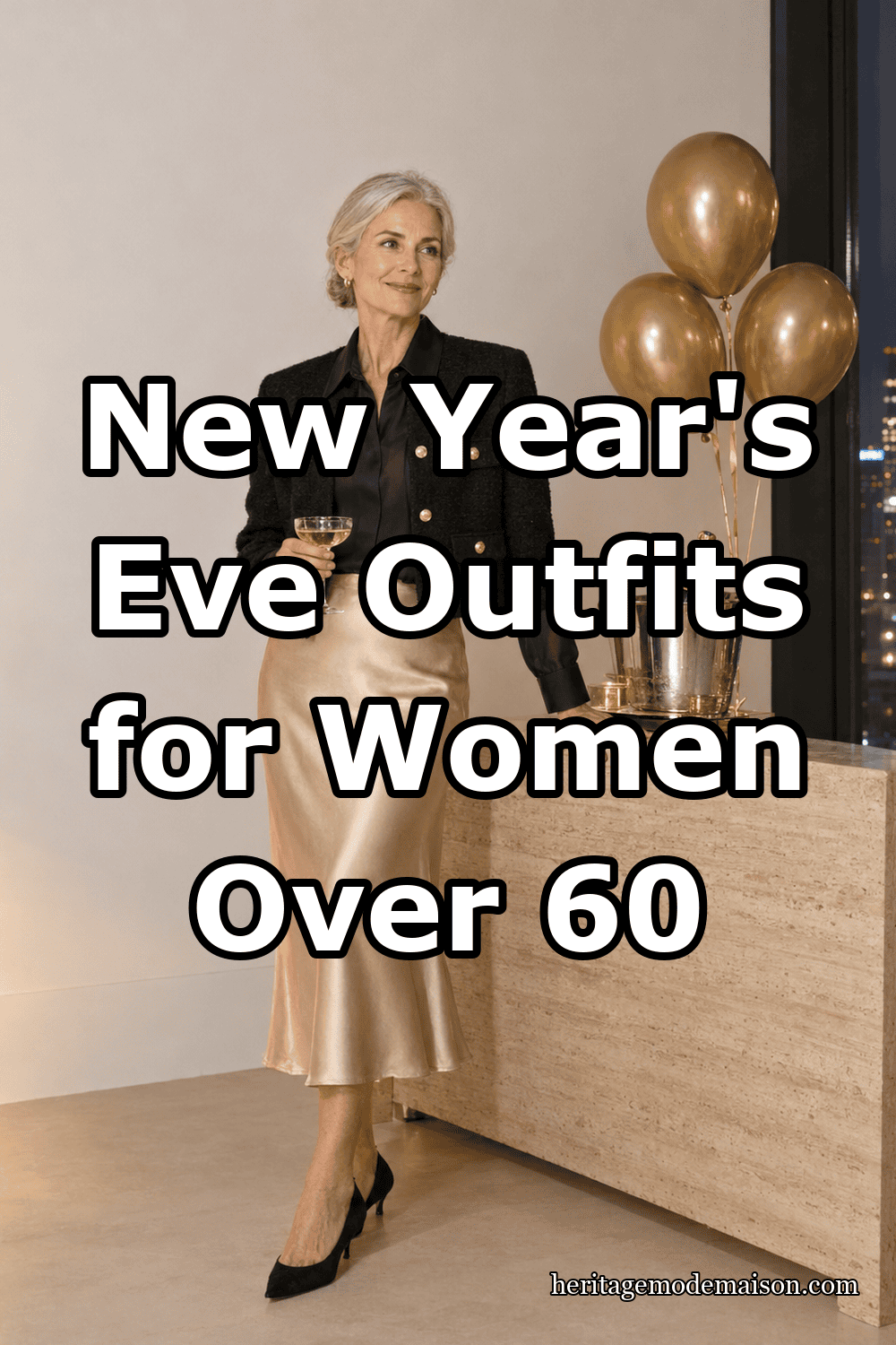 New Year's Eve Outfits for Women Over 60