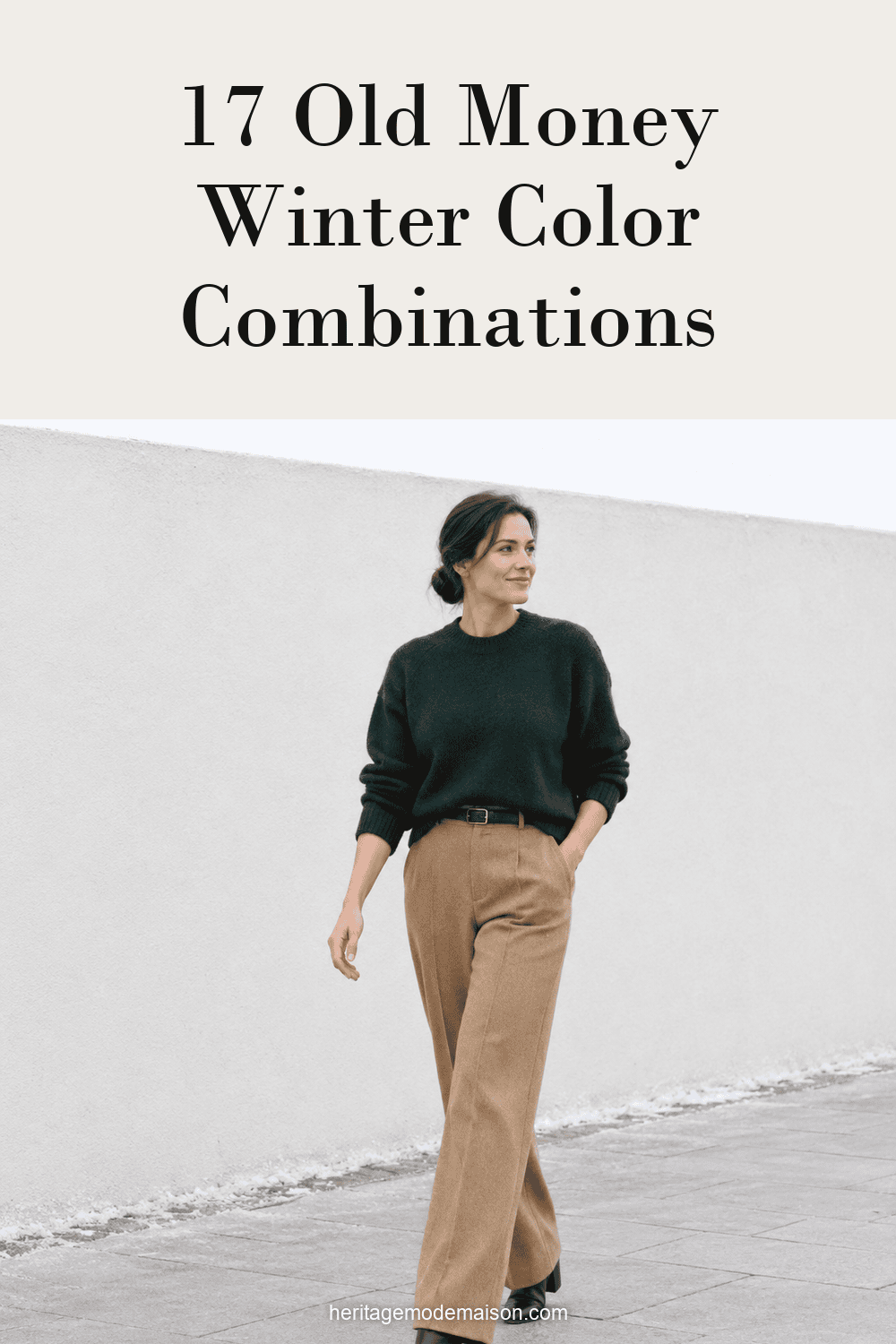 17 Old Money Winter Color Combinations