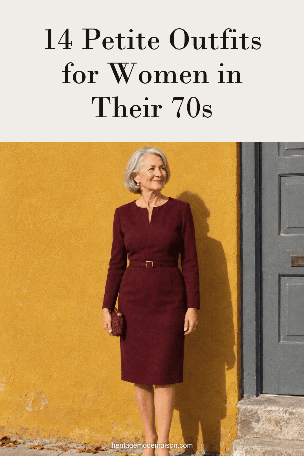 14 Petite Outfits for Women in Their 70s
