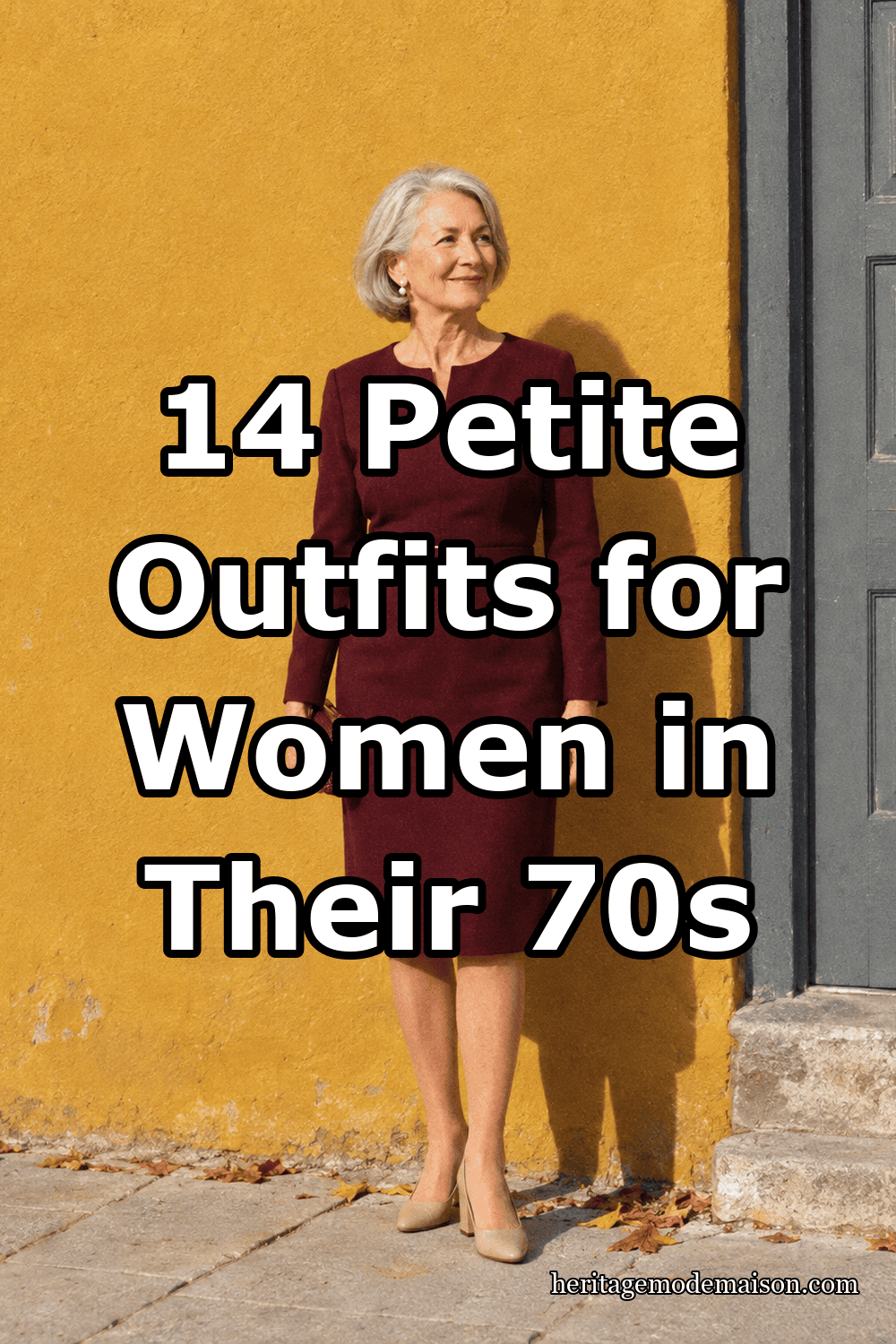 14 Petite Outfits for Women in Their 70s