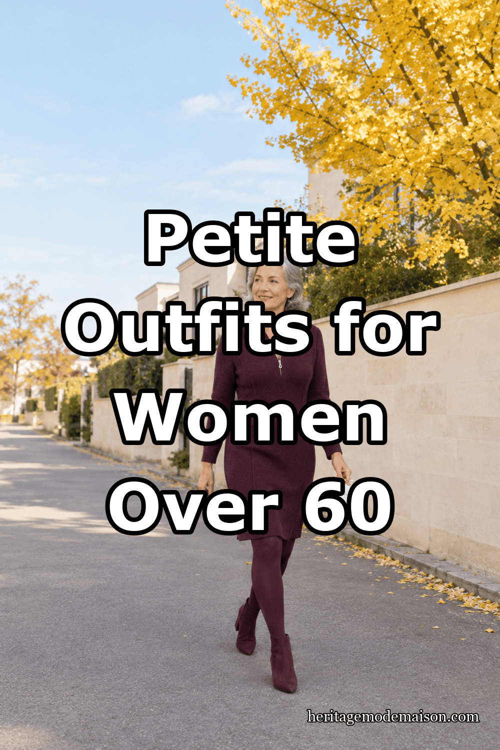 Petite Outfits for Women Over 60