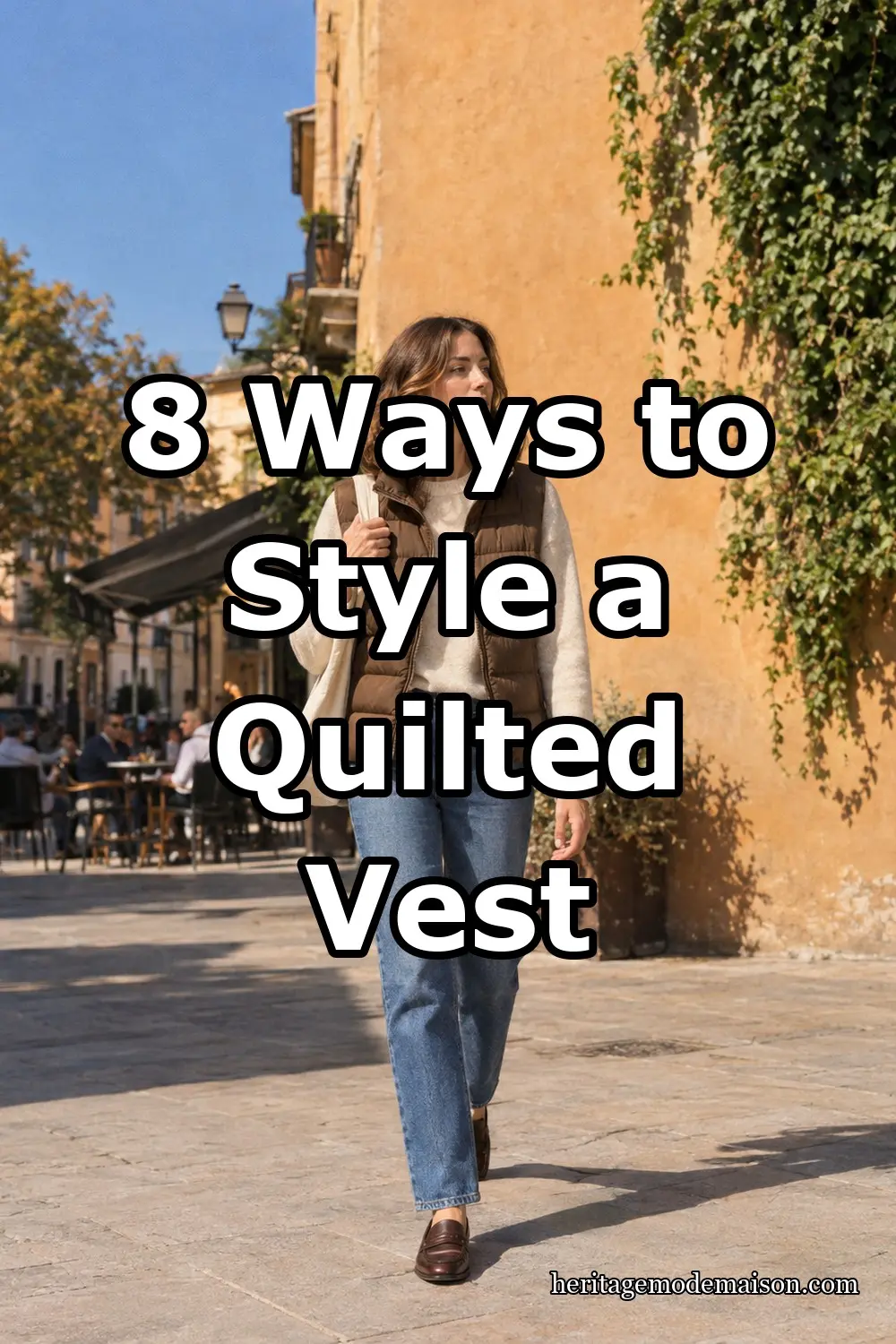 8 Ways to Style a Quilted Vest